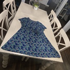 SOFT SURROUNDINGS Women's Dress Sz 3x, Blue Orchid Pattern