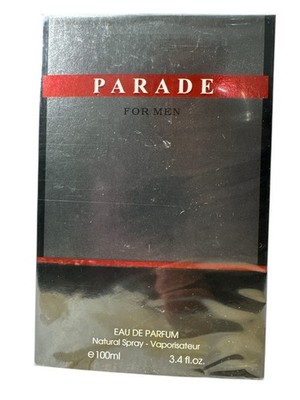 Parade For Men Eau De Parfum EDP 3.4oz 100ml Regular Size Natural Spray