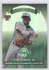1997 Donruss Limited Counterparts Exposure Tony Womack Carlos Baerga #39 11pj