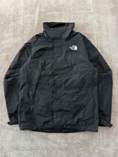 The North Face Mountain Giacca Uomo Nera S/M Nera Nastrata Impermeabile Senza Cappuccio