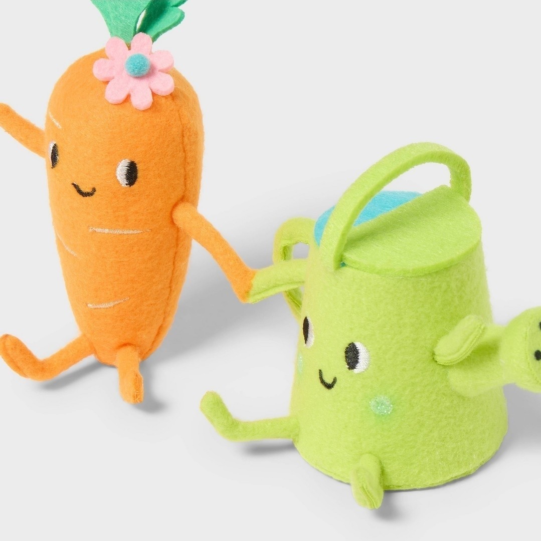 Target Spritz Duo Spring Easter 2026 Felt Duo NWT ~ Carrot