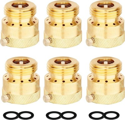 Hose Bib Backflow Preventer Vacuum Breaker,Garden Hose Check Valve to Connect 3/