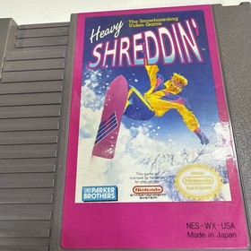 Heavy Shreddin NES Nintendo Classic Original Authentic Video Game TESTED WORKING