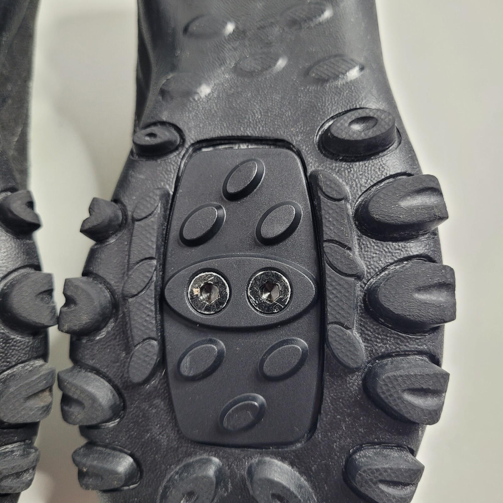 Forte Men's Transverse 20-5592 Black Cycling Biking Lace Up Shoes Size US 6.5