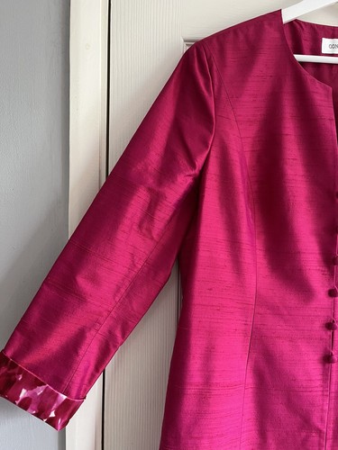 Condici Seidenjacke & Kleid Brautmutter Gr. 18 Hot Pink, Hochzeit, Rennen - Bild 13 von 24