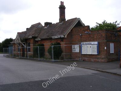 Photo 6x4 Trimley Station Felixstowe While Trimley Station is still open, c2010