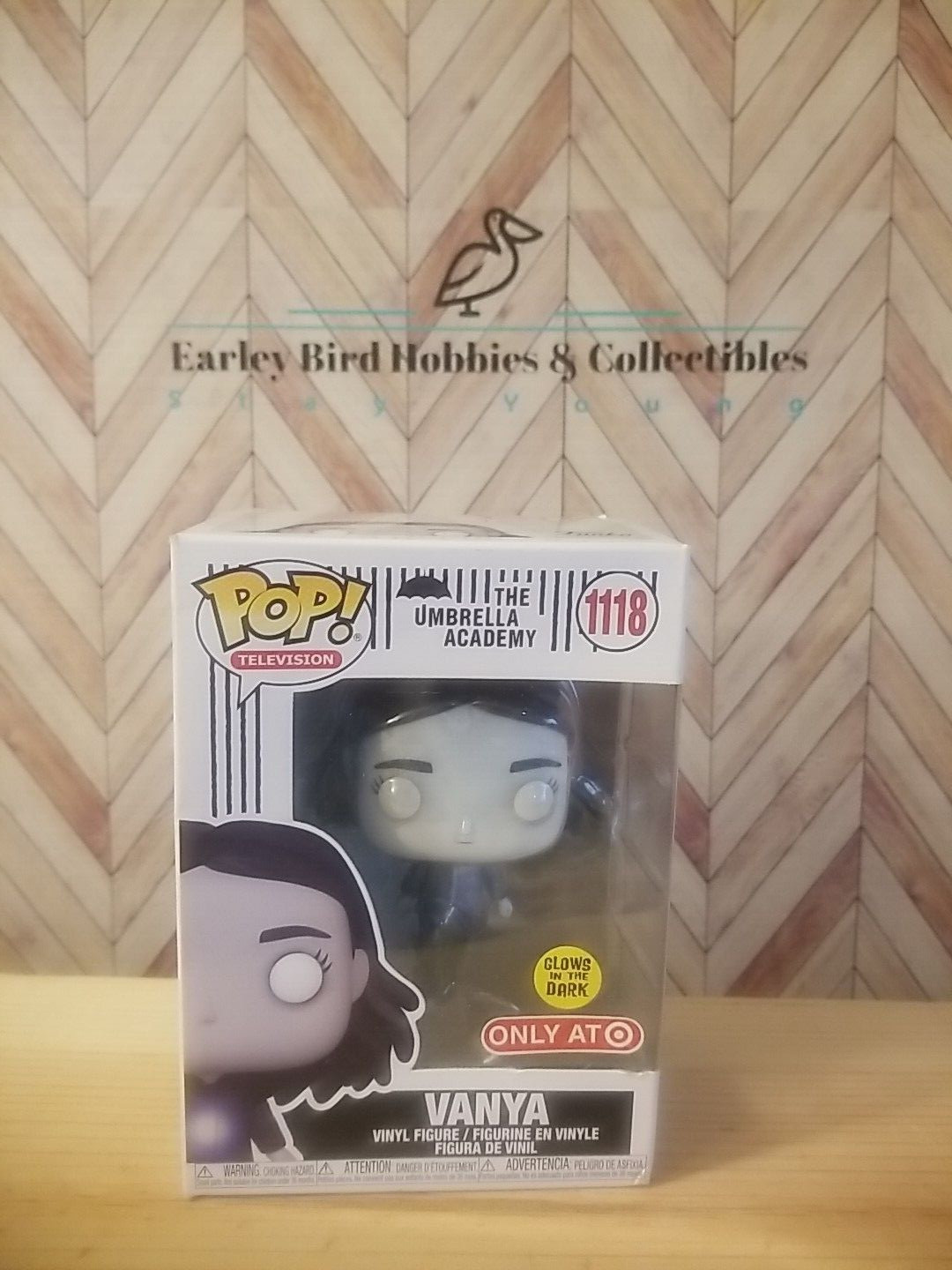 Funko Pop! (#1) The Umbrella Academy Vanya #1118 (Glows In The Dark) - Target...