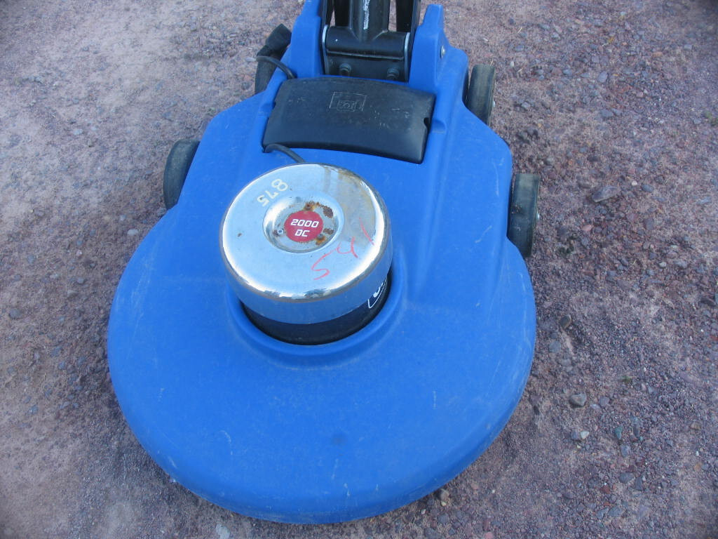 Clarke 2000DC High Speed Floor Buffer / Dust Control System | eBay