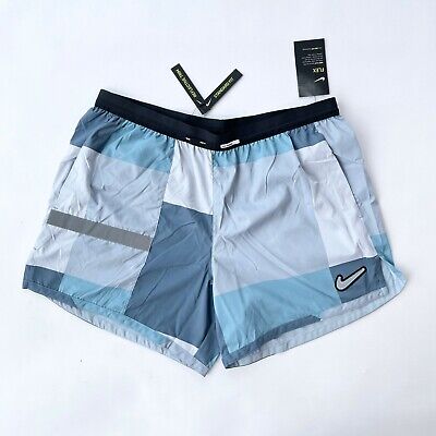 Nike Flex Stride Wild Run Running Shorts CJ5829 424 Blue Gray Silver Mens Sz XL 193658784665 | eBay