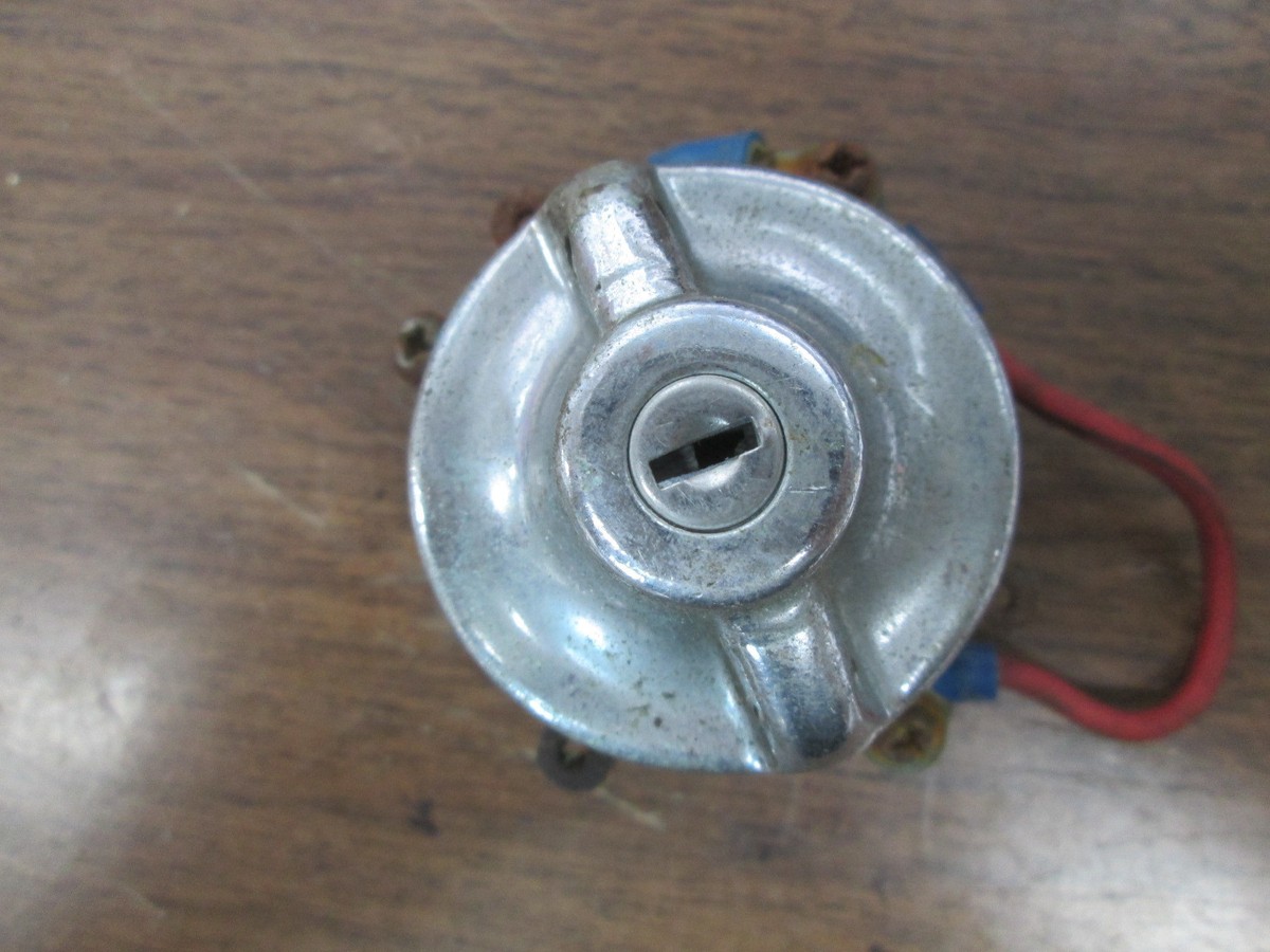 Vintage Ignition Switch Starter 7370 Harley Davidson Reproduction