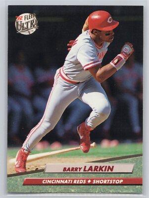 1992 Ultra #191 Barry Larkin Cincinnati Reds Baseball Card | eBay
