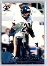 1996 Pacific Electric Blue Parallel #81 Mark Carrier Bears