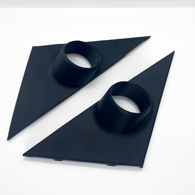 BMW E30 Tweeter Door Speaker Housings Pair | New | 65131377688 