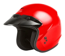 GMAX G1020377 OF-2 OPEN-FACE HELMET RED XL