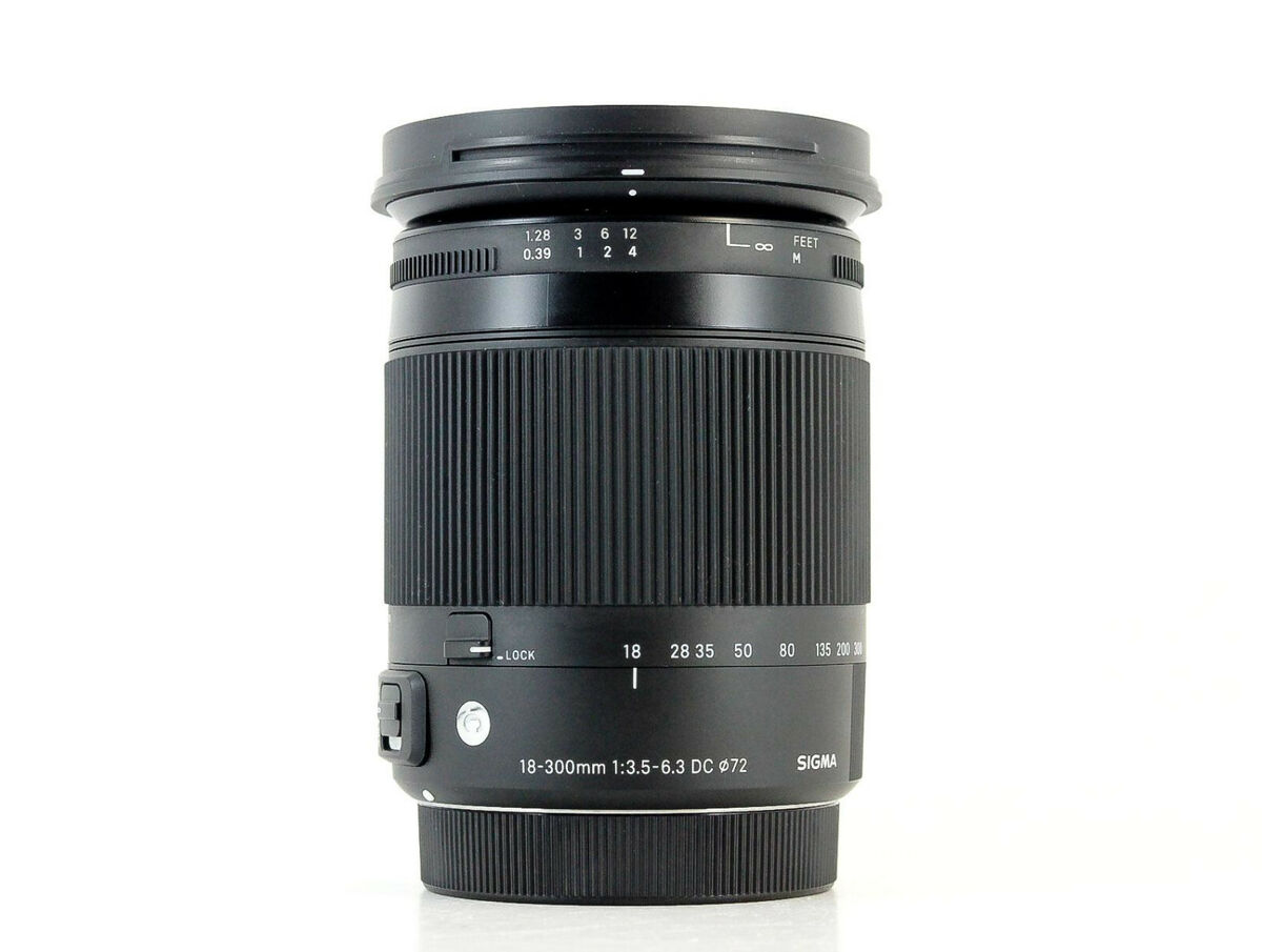 Sigma 18-300mm F3.5-6.3 DC Macro OS HSM 'C' Lens Canon