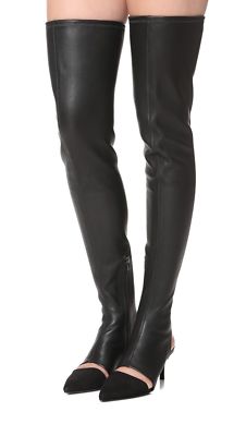 $795+ Opening Ceremony GENEVOISE Over Knee Boots OTK Thigh High