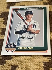2022 Panini USA Baseball Stars & Stripes #81 Carson Page