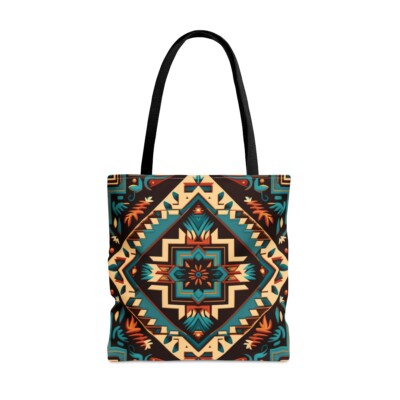Tote Bag All Over Print Southwestern Aztec Navajo Pattern Native American  Style