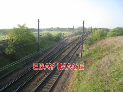 FOTO DAS NÖRDLICHE ENDE VON BERWICK SCHLEIFENLINIEN ZUM ÜBERHOLEN VON ZÜGEN SIND