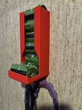 Dog Poop Bag Wall Mounted Dispenser leash holder Outdoor or Indoor Waste bags