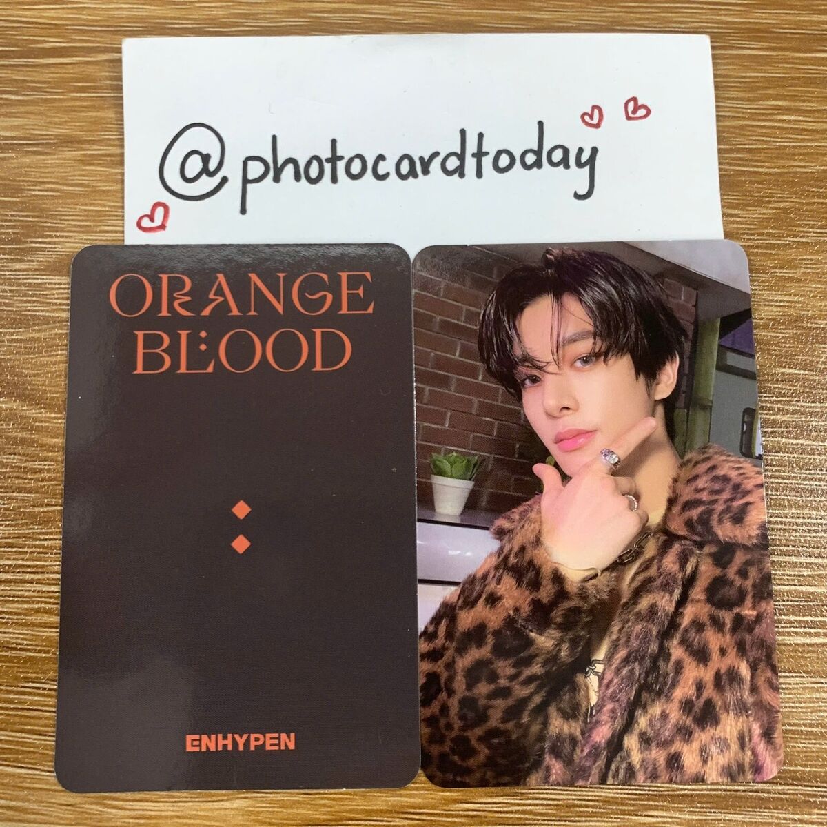 ENHYPEN ORANGE BLOOD KPOP MERCH POB ROUND 2 - R2 OFFICIAL ENHYPEN ORANGE BLOOD KPOP MERCH POB ROUND 2 - R2 OFFICIAL