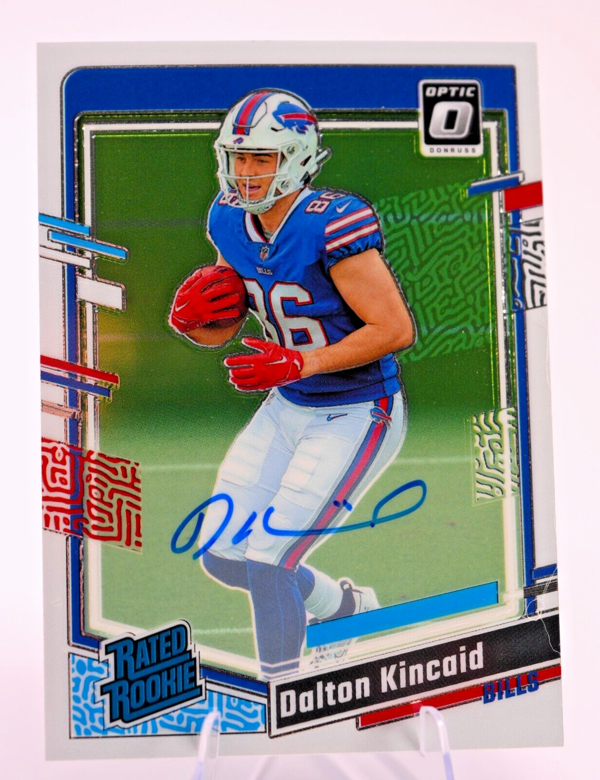 2023 Panini Donruss Optic - Rated Rookie RPS Autographs #211 Dalton Kincaid /199