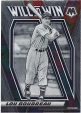 2021 Panini Mosaic #WTW11 Lou Boudreau Will to Win Baseball Card