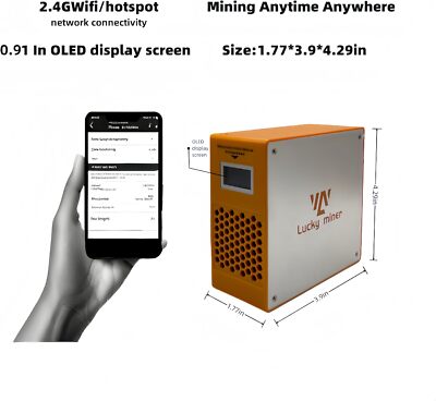 Lucky Miner LG07 Dogecoins Miner and Litecoins Miner 11MH/S WiFi