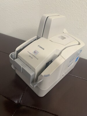 Canon CR-55 - Image FORMULA Check scanner M11056 With Power Supply Used working