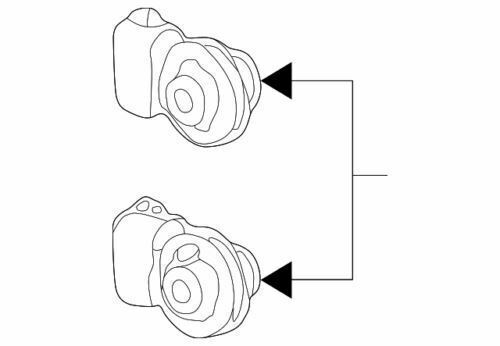 Portalámparas de luz de reversa para Ford Econoline/Super Duty 1991-2006 (P/N F1TZ-13411-B)