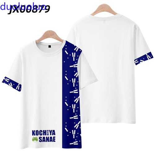 TouHou Project Kochiya Sanae Anime TShirts Men Women Short Sleeve Tops eBay