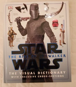 STAR WARS THE RISE OF SKYWALKER THE VISUAL DICTIONARY 2019 HARDBACK