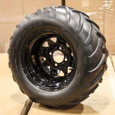 19429L -  23 X 10.5-12 Chevron Tire/Wheel, Left Side