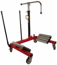 Carrello portaruota meccanico per macchinari agricoli con ruote da 1150mm a