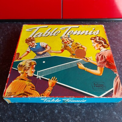 Vintage Tischtennis Spiel Tischtennis 40er / 50er Jahre Palitoy 