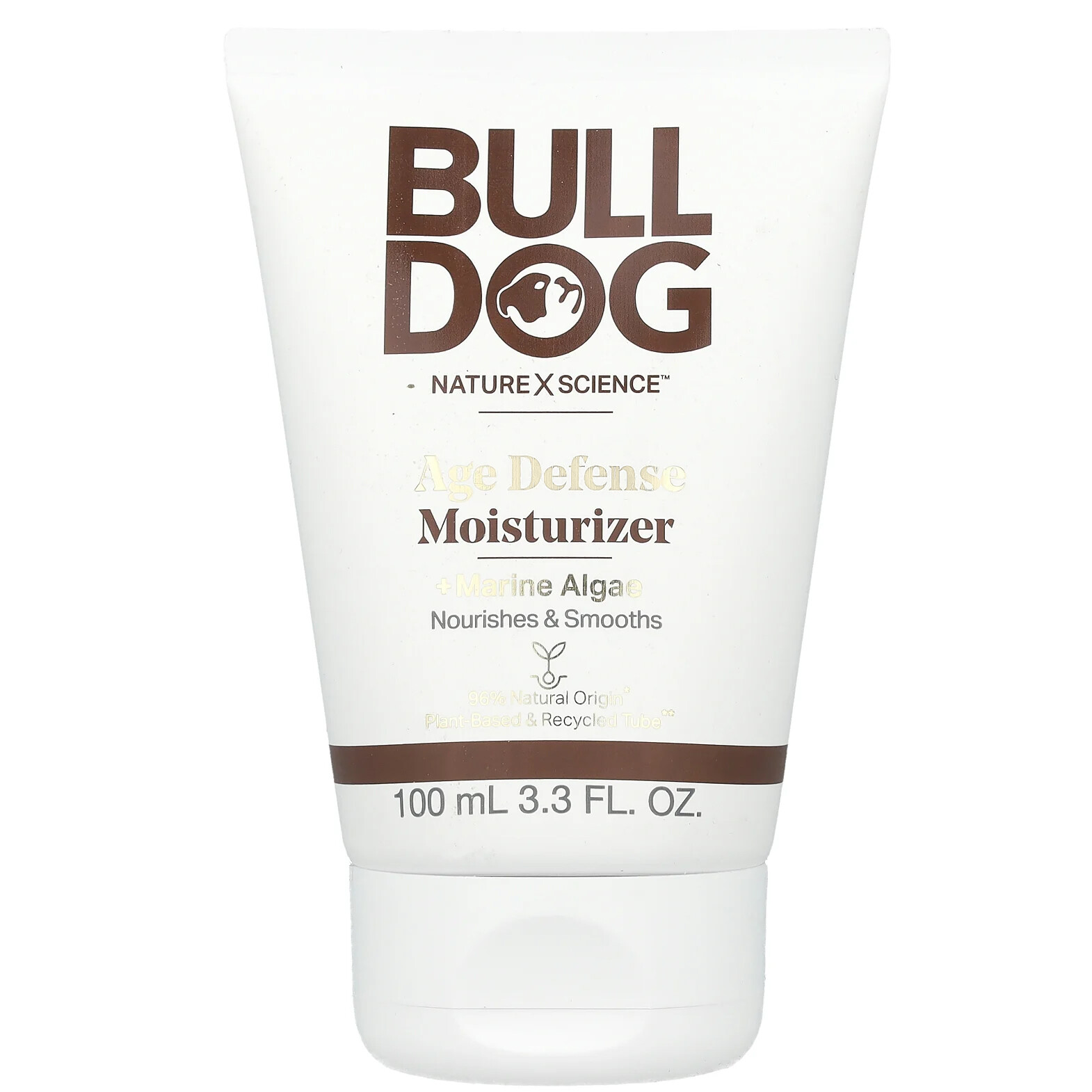 Bulldog Skincare For Men Увлажняющий крем против старения 3 3 жидких унции 100 мл Не тестируется на животных,