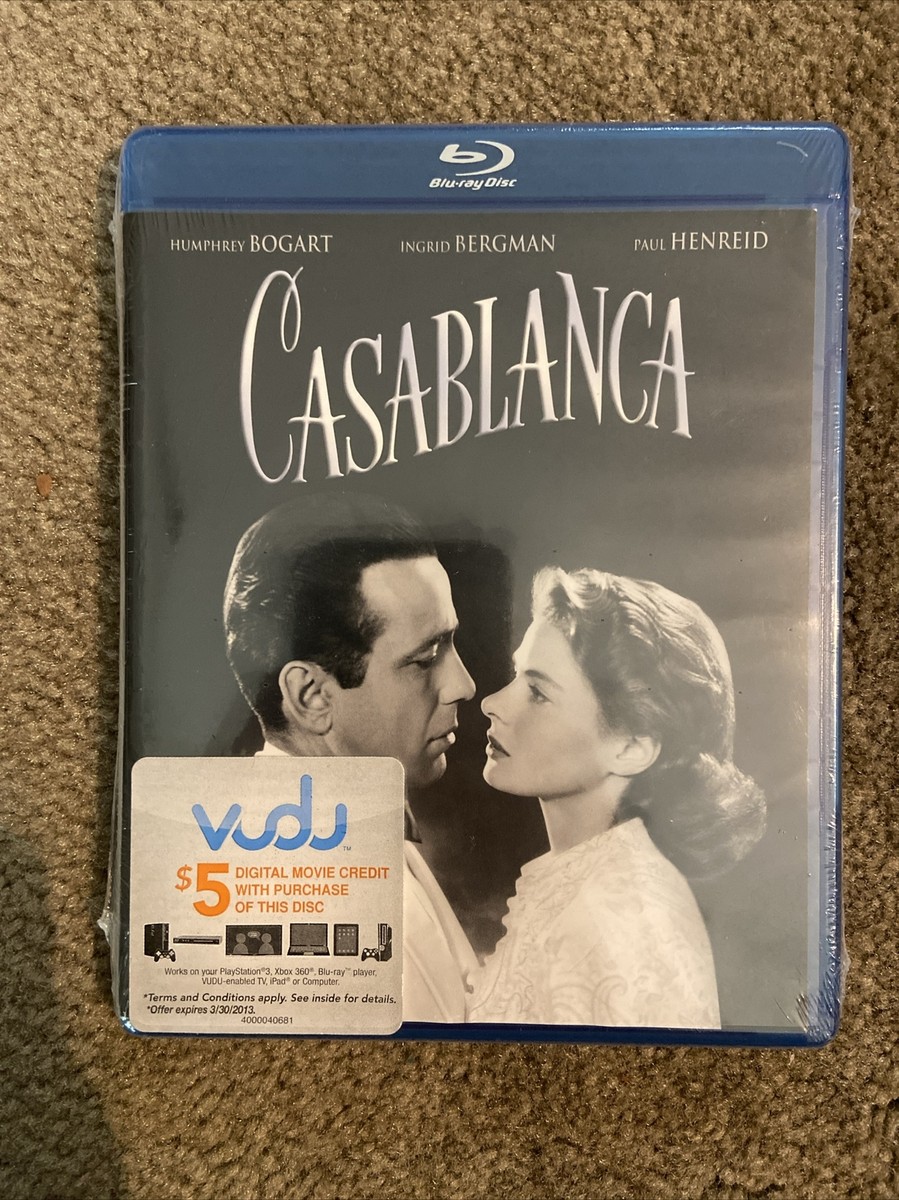 Casablanca DVD Blue Ray Sealed | eBay