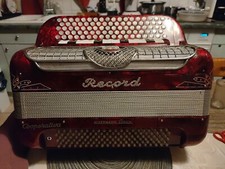 accordéon Cooperativa Stradella 4 Voix Sonorisé Avec Micro Intérieur 