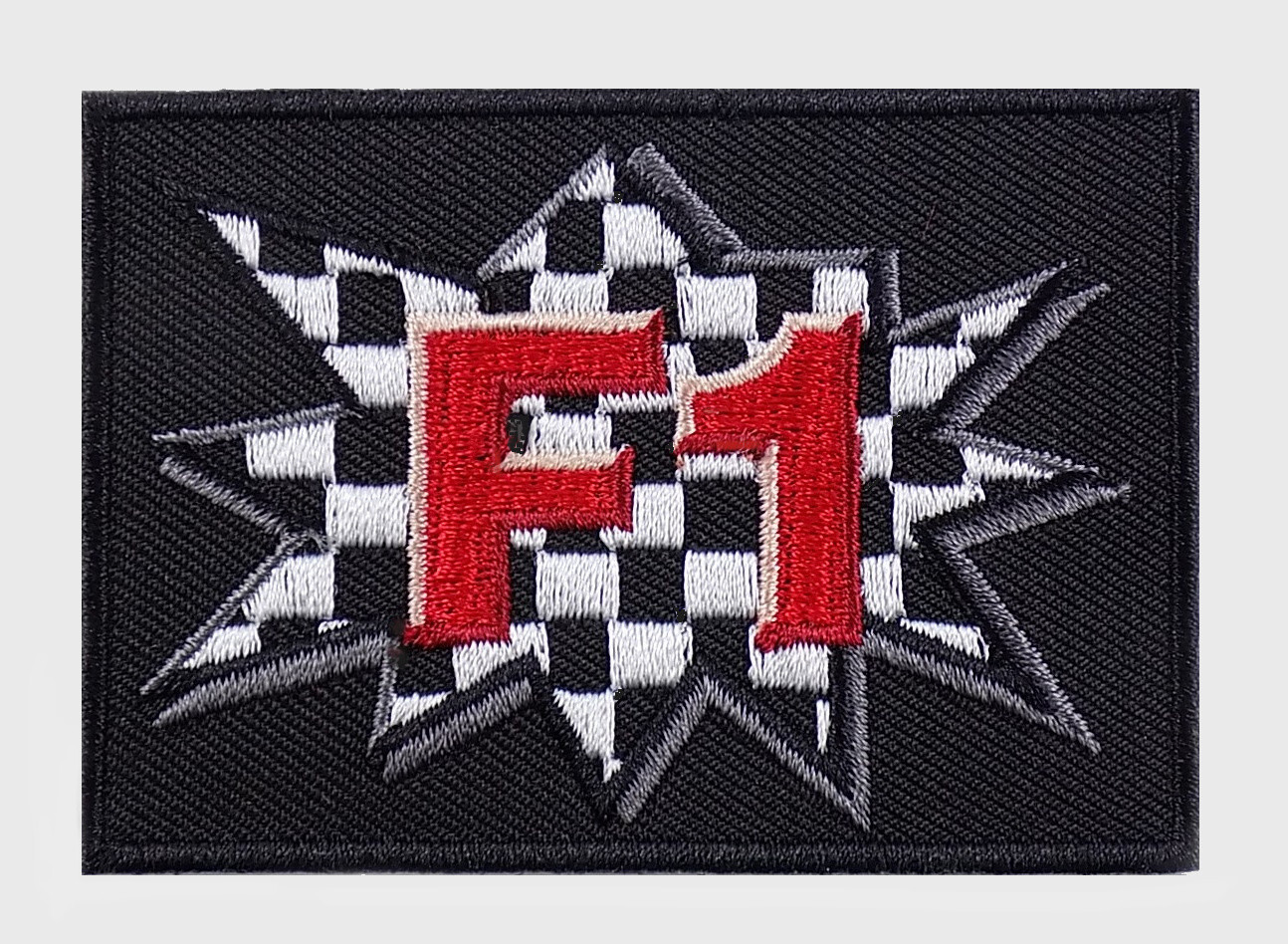 F1 FORMULA ONE EMBROIDERED PATCH IRON/SEW ON 3