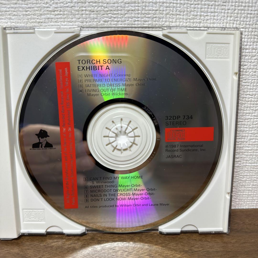 激レア！日本盤CD「Exhibit A」TorchSong ウィリアムオービット 激レア！日本盤CD「Exhibit A」TorchSong ウィリアムオービット