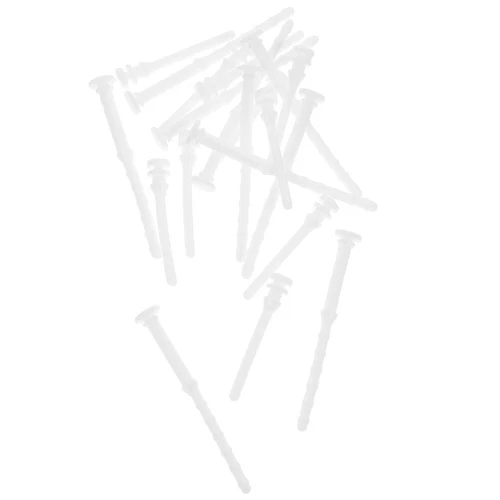  20 Pcs Shockproof Glue Nails Case Fan Screws Computer Replacement