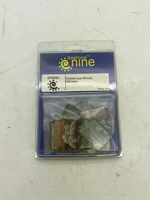 Gale Force Nine Gaming Accessory Mysterious Woods Markers New -11-