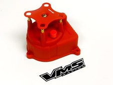 Red Oe Pro Style Racing Distributor Cap For 94-01 Acura Integra Ls B18 Dc2