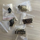Set 5x BLACK LIVES MATTER BLM PIN BADGES FREEPOST