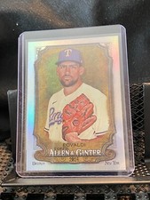 Nathan Eovaldi 2024 Allen & Ginter Hot Box Silver Portrait - Rangers