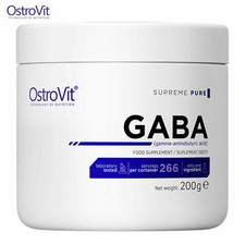 OstroVit Pure GABA Powder 266 SERV  Sleep Support - Anxiety Relief - Sleep Aid