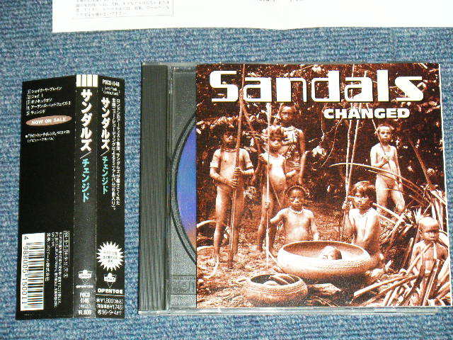 SANDALS Japan 1994 NM CD+Obi CHANGED POCD-1148-image