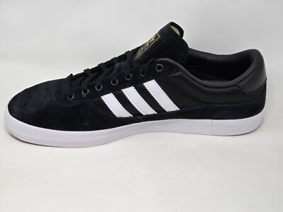 Adidas Puig Indoor Low Men Multi Size Suede Leather Black White