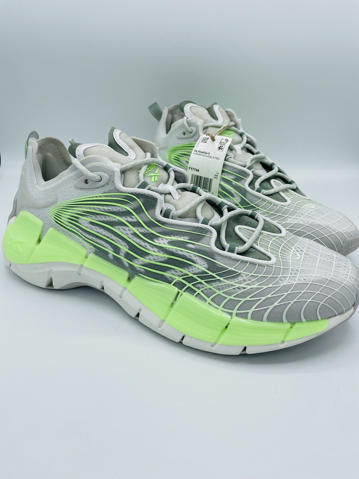 reebok zig kinetica size 11