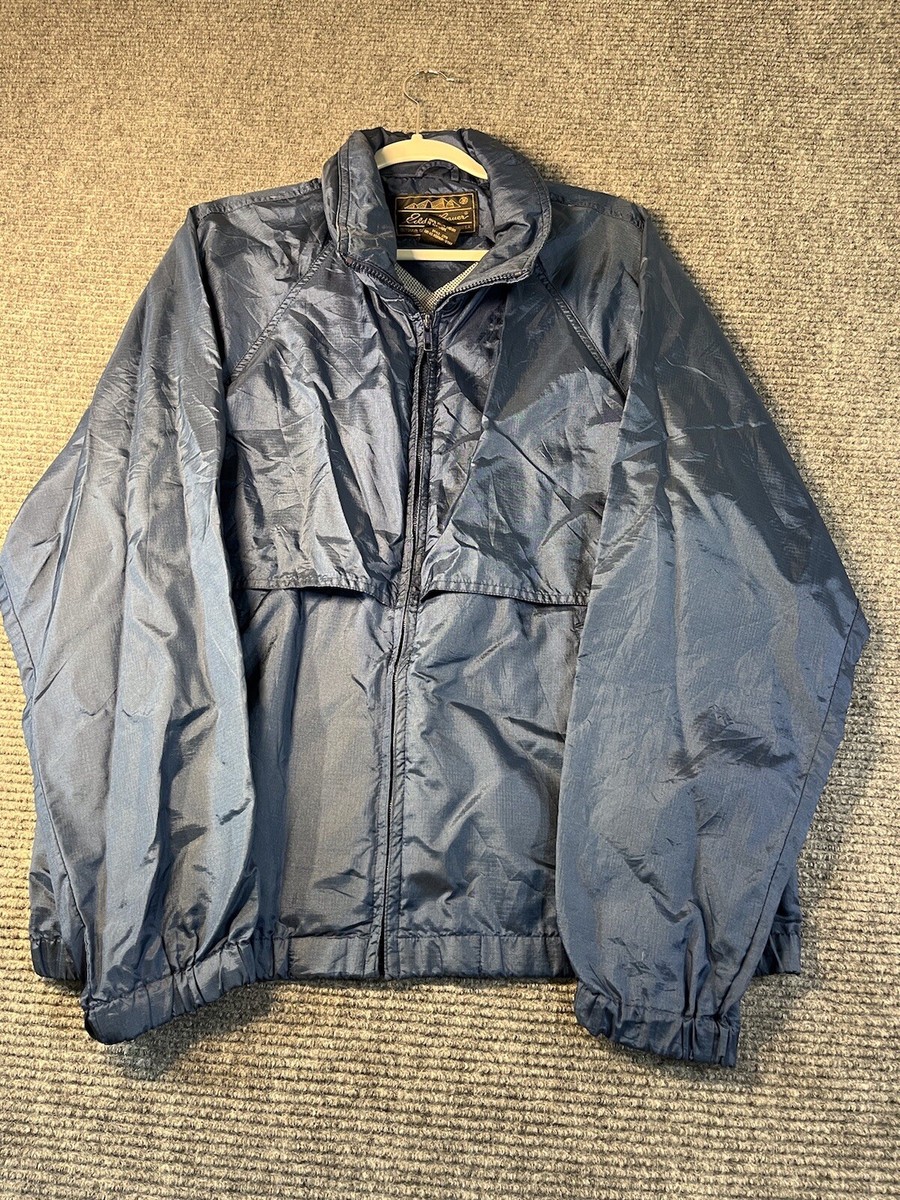 ジャケット・アウター Eddie bauer / ALL-PURPOSE JACKET Eddie Bauer jacket men's blue large full zip vented fold away hood